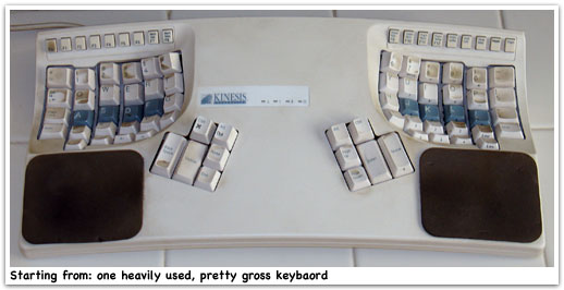 Grimy keyboard